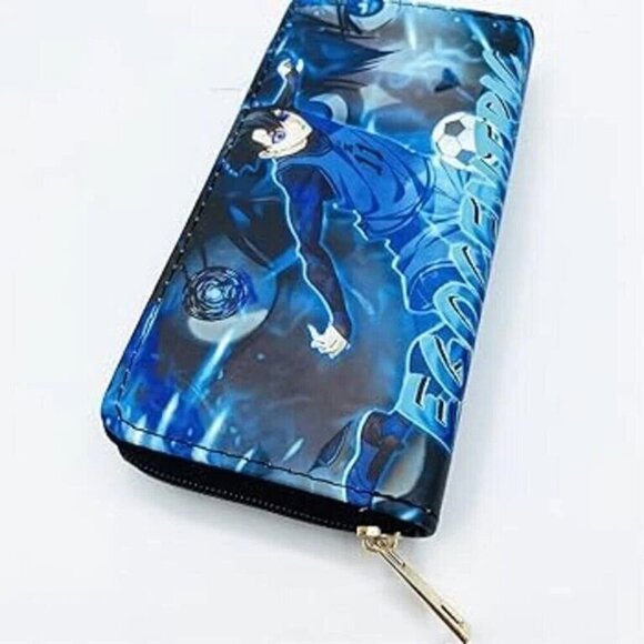 Blue Rock Isagi Yoichi Wallet Blue NWT - Picture 2 of 4